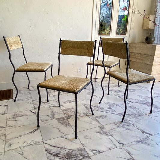 Wavy Italian chairs