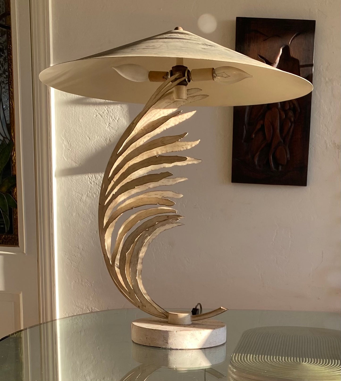 Michael Taylor Palm Frond lamp