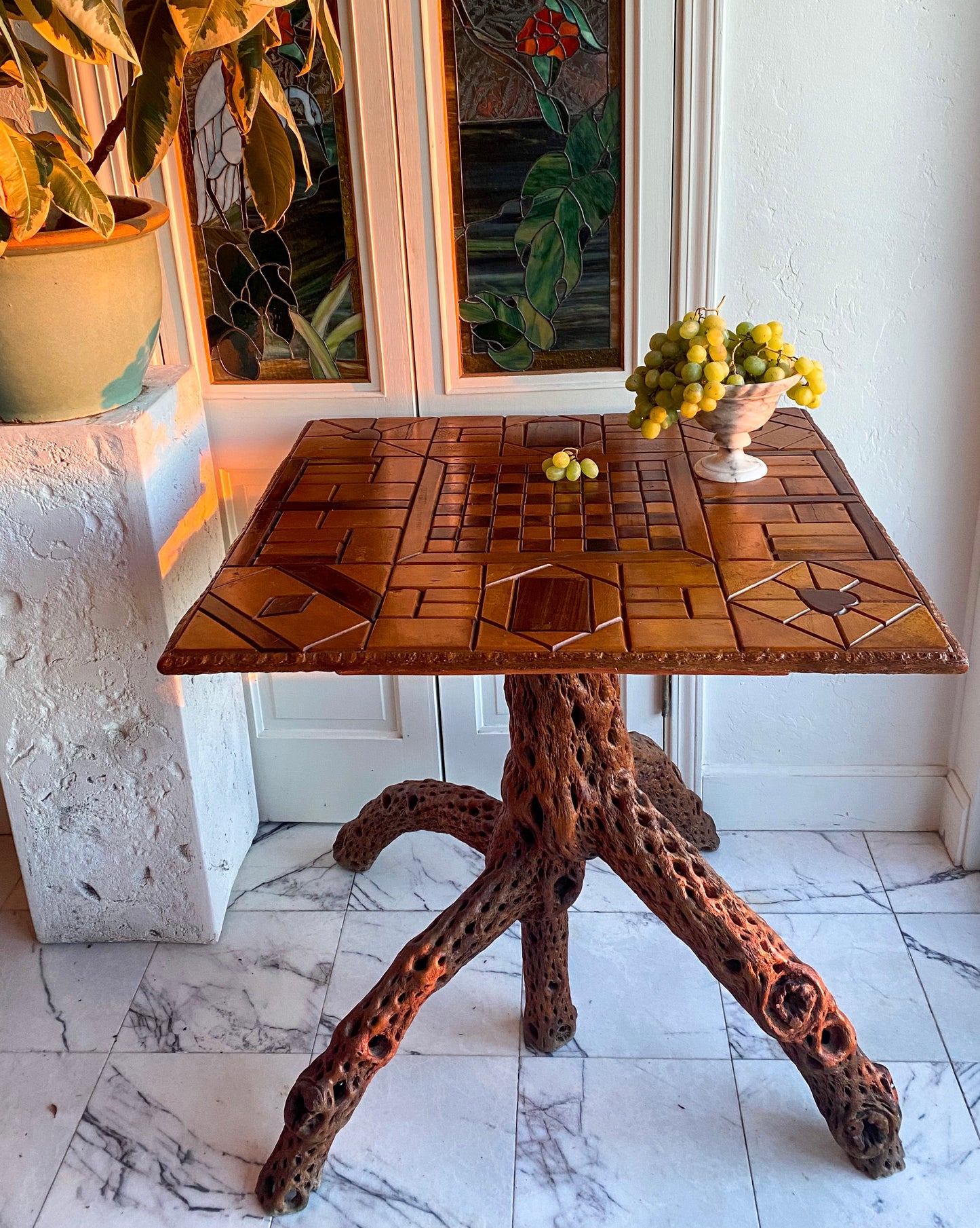 Vintage saguaro game table