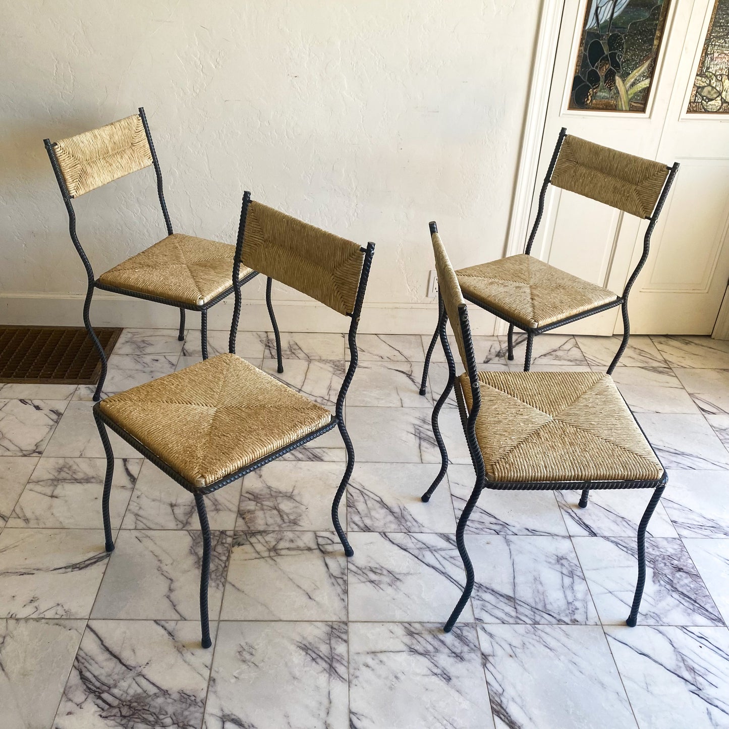 Wavy Italian chairs